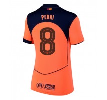 Barcelona Pedri Gonzalez #8 Koszulka Trzecia damskie 2025-26 Krótki Rękaw